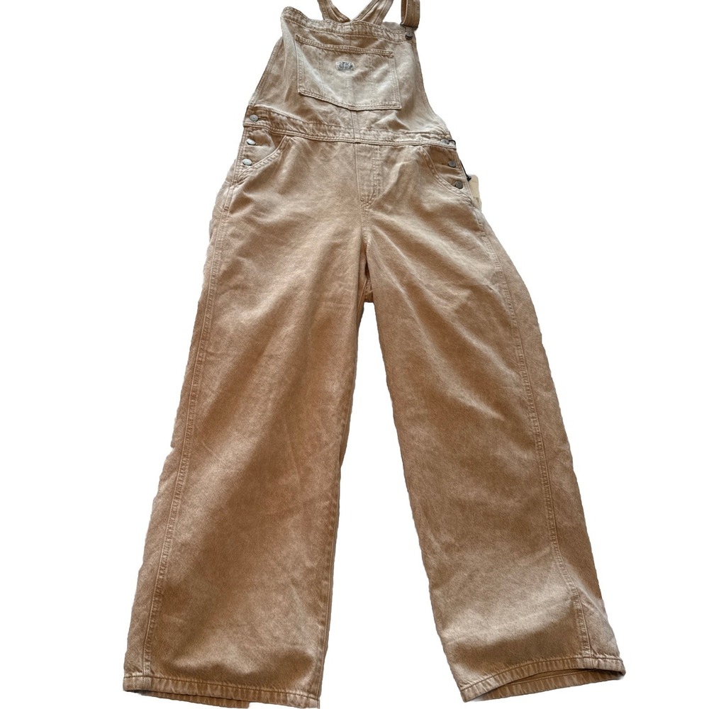 NWT Levi's Premium Denim Bib Overalls Vintage Style 100% Cotton Women's XL
